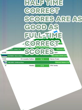 Tips correct score today